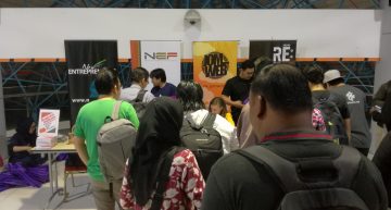 Suasana pendaftaran Suasana pendaftaran